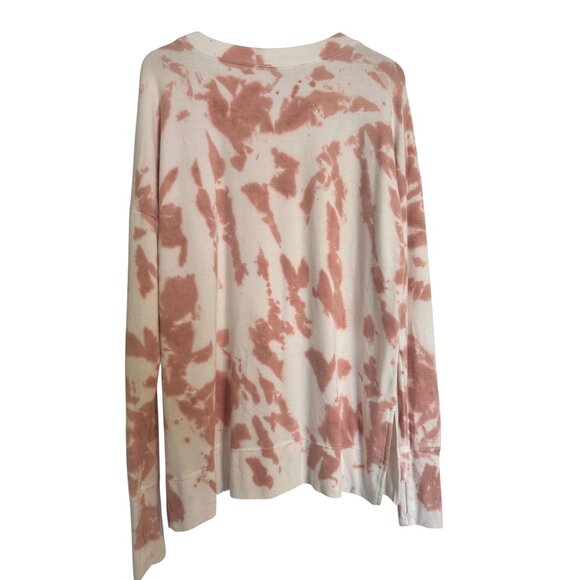 Glyder Women's Tie Dye Sweatshirt Size Large Stretchy Thumb Holes NWOT - Picture 2 of 7